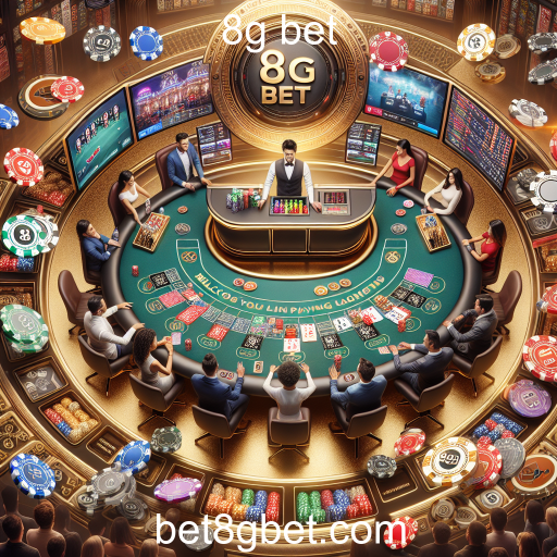 Experiência Imersiva em Jogos Ao Vivo no 8g Bet